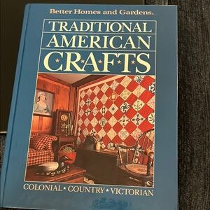 Better Homes And Gardens Traditional American Crafts Quilt - Red and White